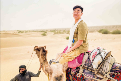 【印度賈沙梅爾】黃金之城 Jaisalmer騎駱駝、睡沙漠體驗兩天一夜，交通、店家推薦、費用全攻略  一覽滿天星斗絕無遺憾｜三八旅客