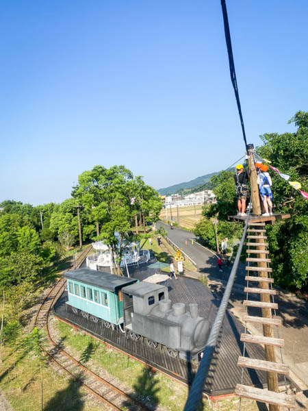 宜蘭超值戶外活動推薦|天送埤火車站:高空飛索伐木星空、DIY比薩體驗|預約方式、費用全都推薦你!